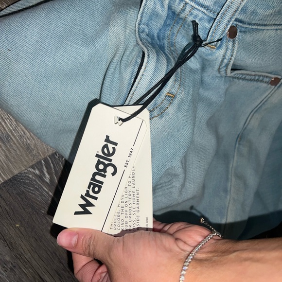 Wrangler Light Blue Flare Jeans - Picture 4 of 4